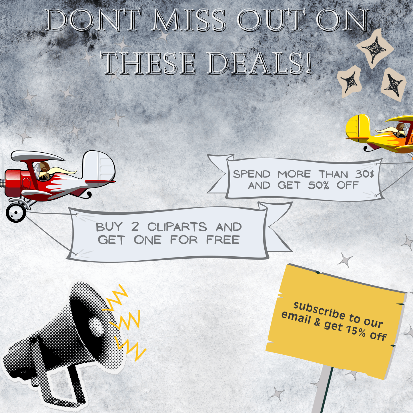 Watercolor Woodland Portraits Clipart, Cute Animals Clipart