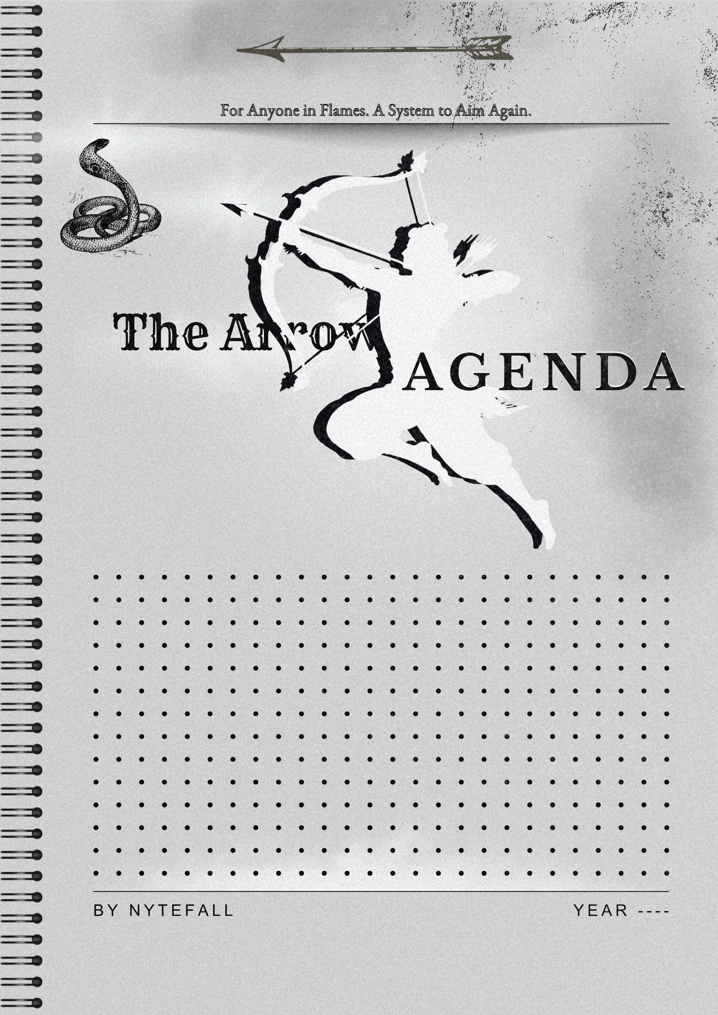 THE ARROW AGENDA: 30 Day Digital Planner