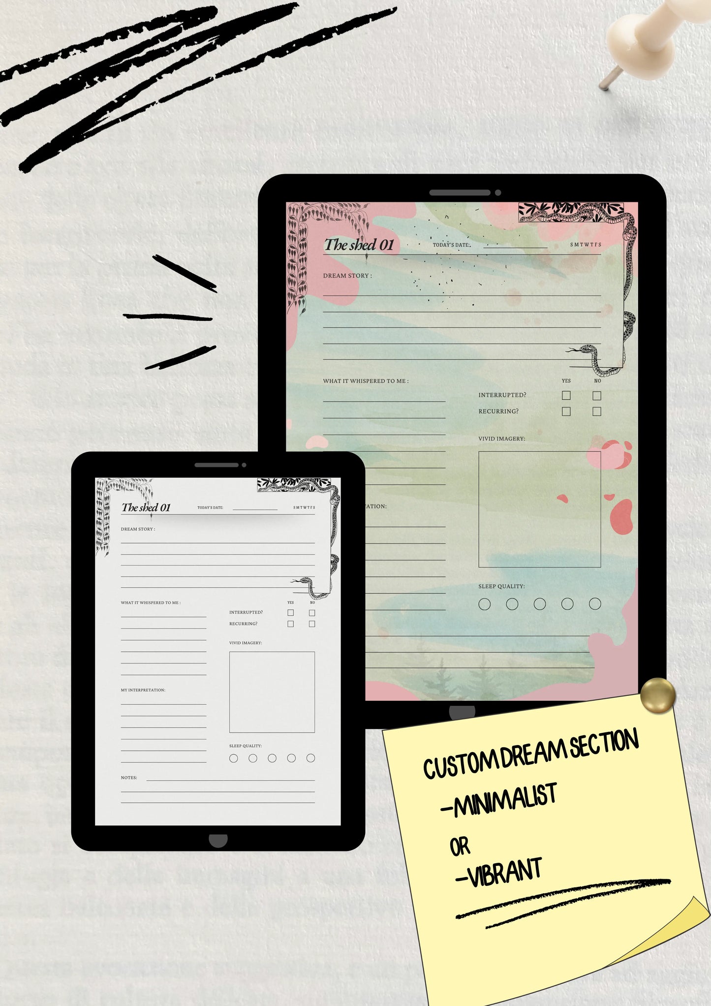 THE ARROW AGENDA: 30 Day Digital Planner