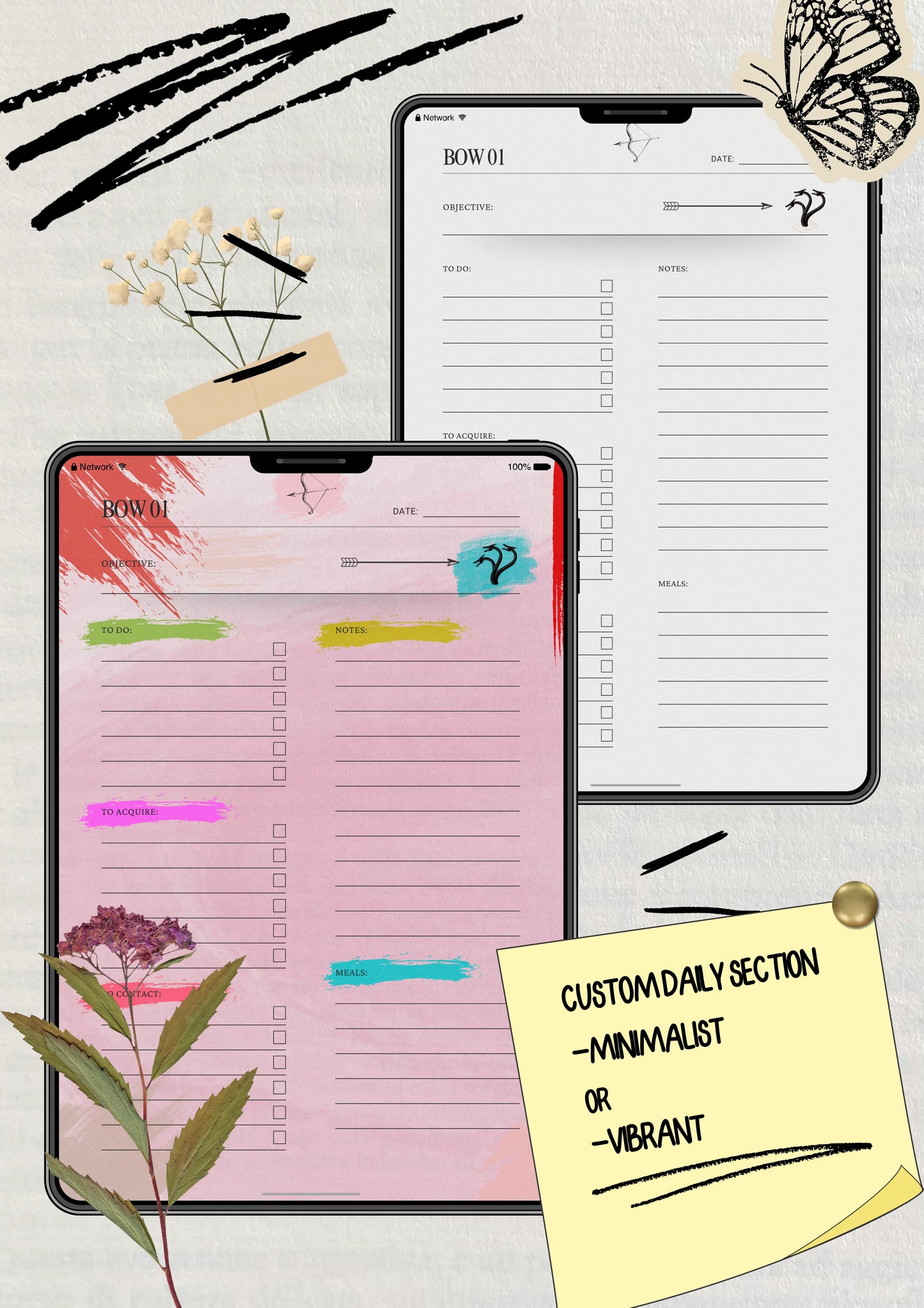 THE ARROW AGENDA: 30 Day Digital Planner