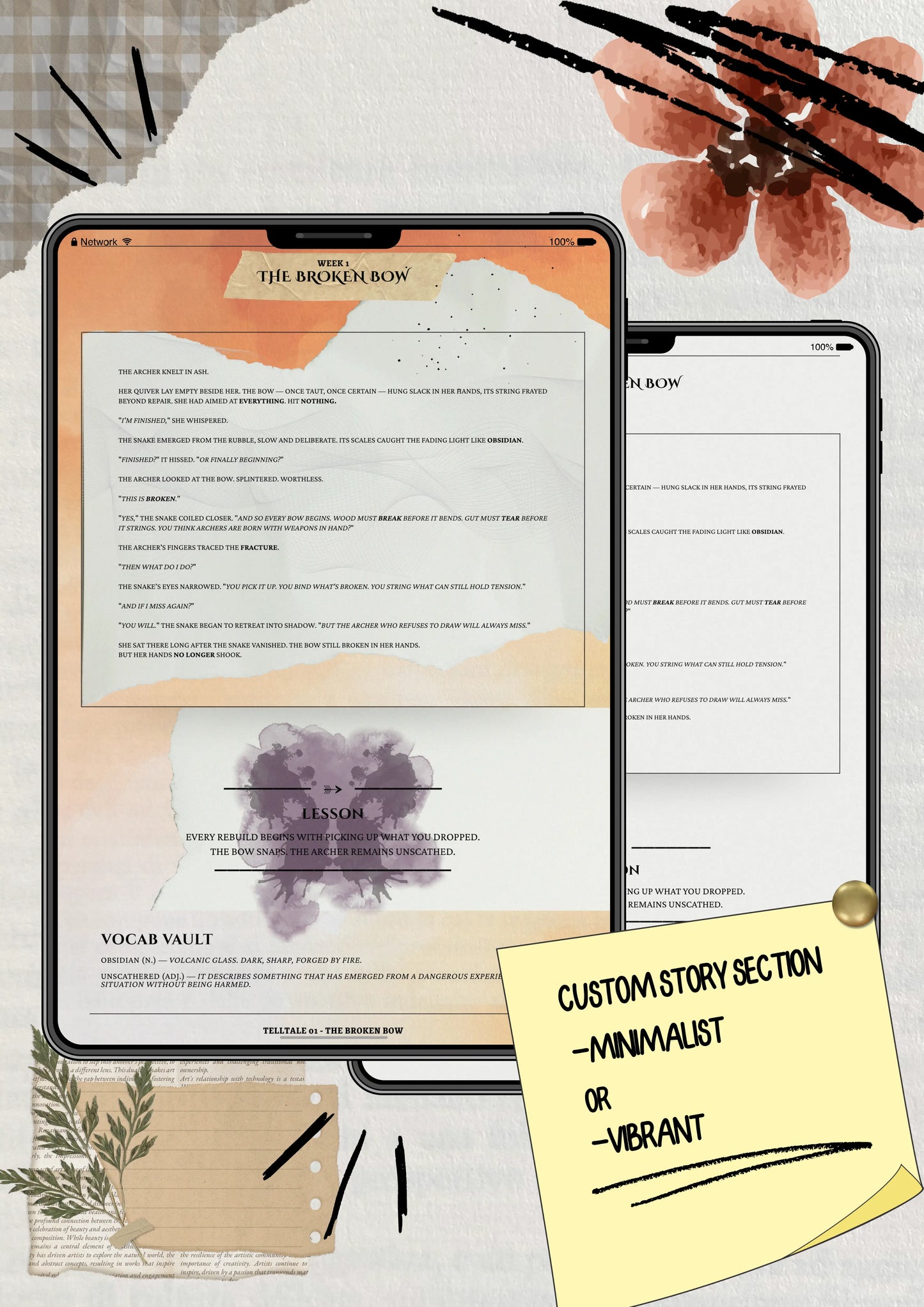 THE ARROW AGENDA: 30 Day Digital Planner