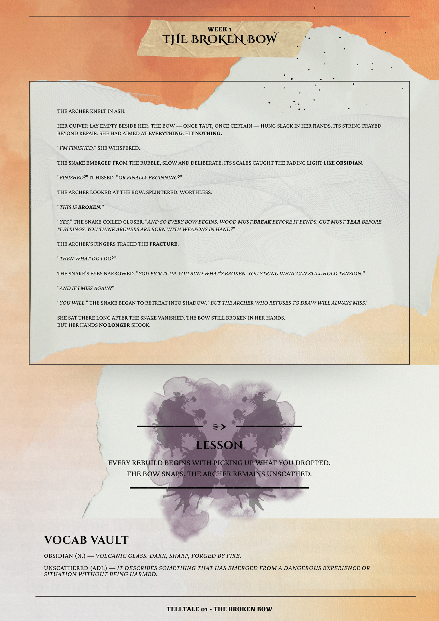 THE ARROW AGENDA: 30 Day Digital Planner