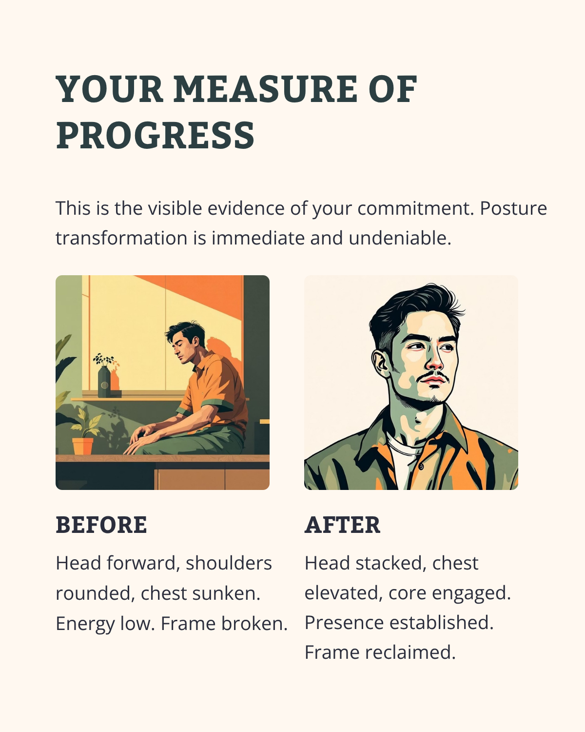RECLAIM YOUR FRAME : 6 WEEKS TO COMMANDING POSTURE