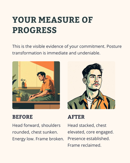 RECLAIM YOUR FRAME : 6 WEEKS TO COMMANDING POSTURE