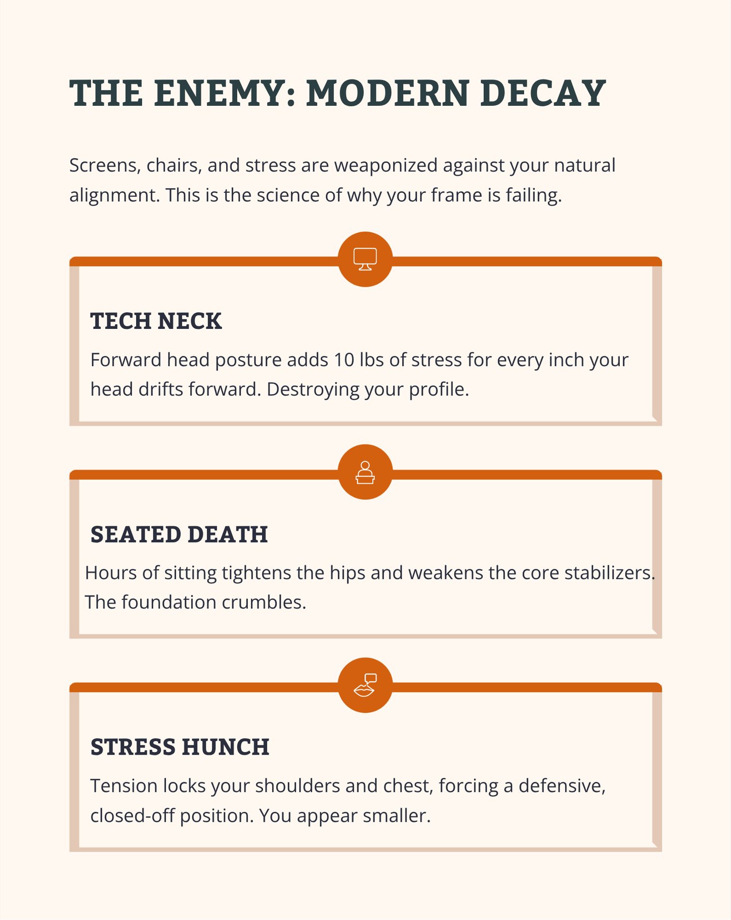 RECLAIM YOUR FRAME : 6 WEEKS TO COMMANDING POSTURE