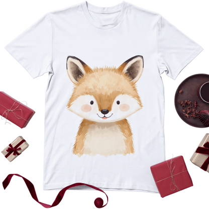 Watercolor Woodland Portraits Clipart, Cute Animals Clipart