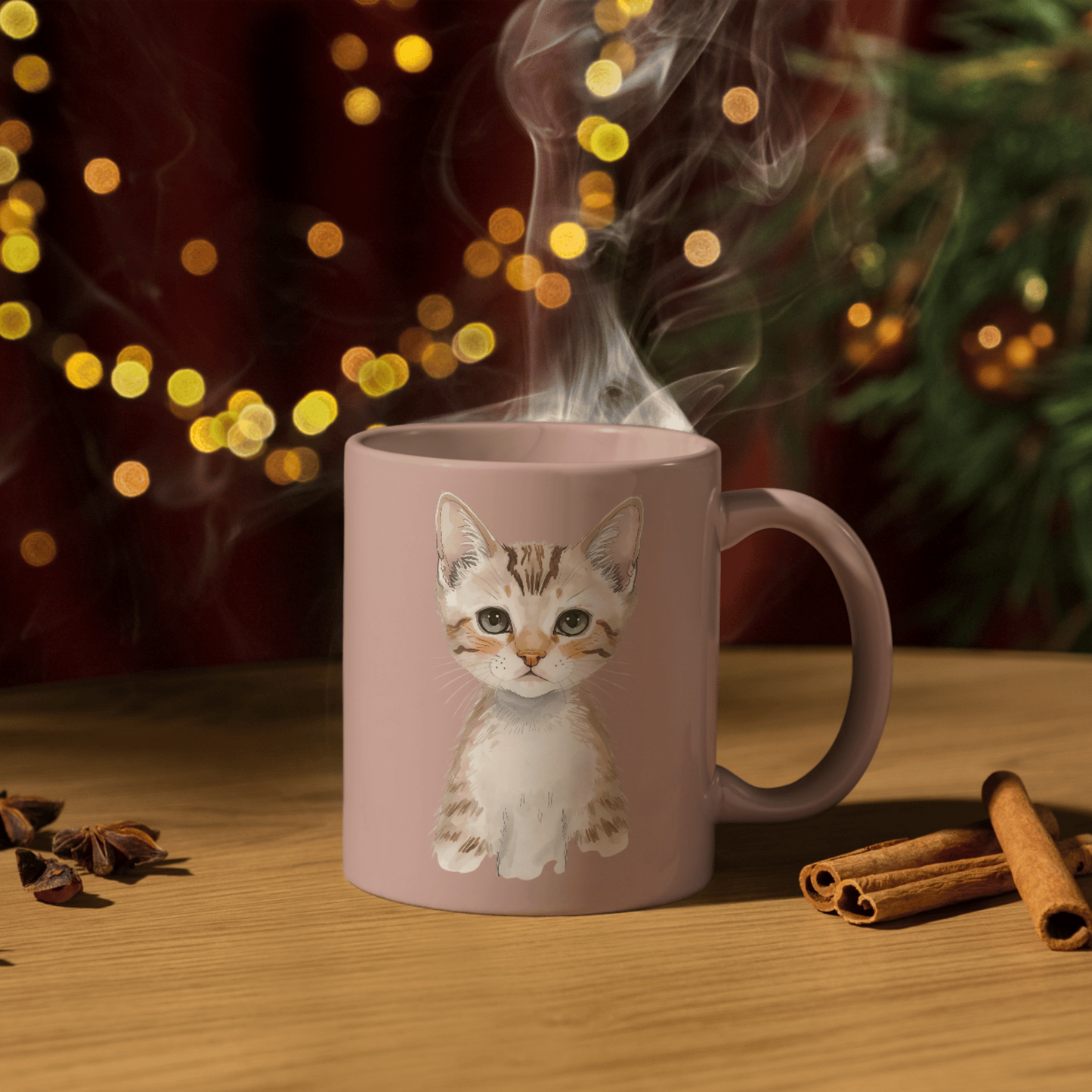 Watercolor Woodland Portraits Clipart, Cute Animals Clipart