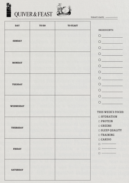 THE ARROW AGENDA : THE FREE VERSION