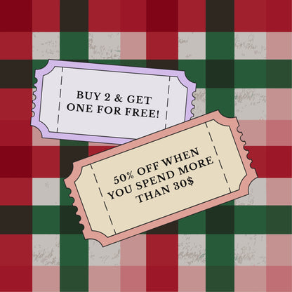 Santa & Reindeer Christmas Clipart: Festive Holiday Graphics (Digital Download - 54 PNGs)